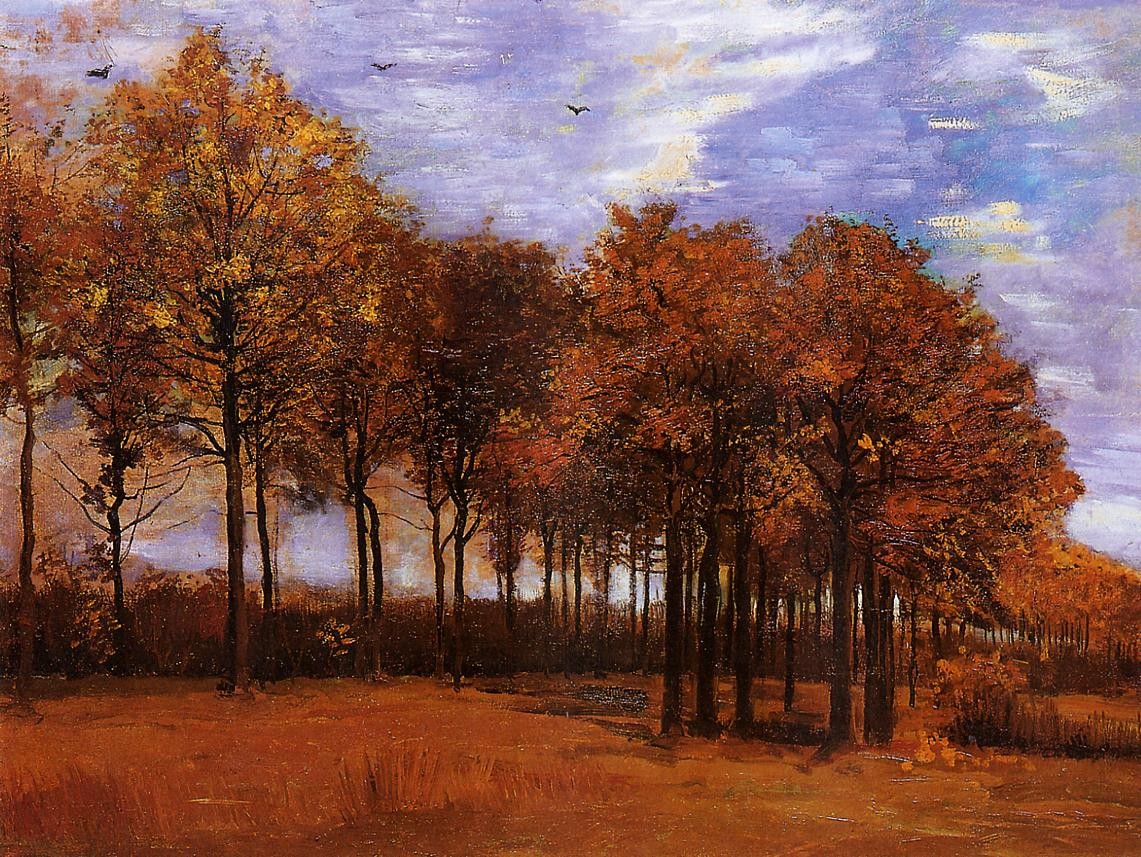 Vincent van Gogh Autumn Landscape